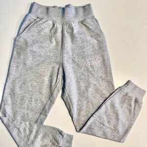 Missguided X Barbie Light Gray Joggers